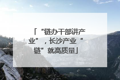 “链办干部讲产业”，长沙产业“链”就高质量